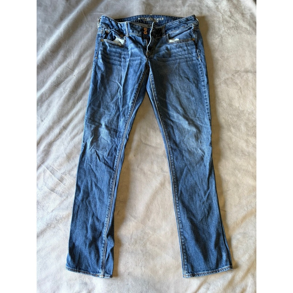 American Eagle Outfitters Blue Skinny Jeans - Women's Blue Denim